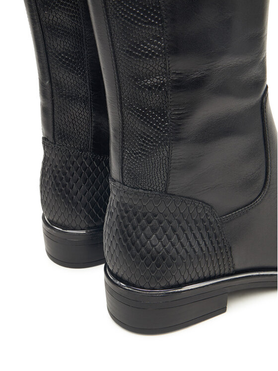 Caprice Oficerki Caprice 9-25525-45 Czarny
