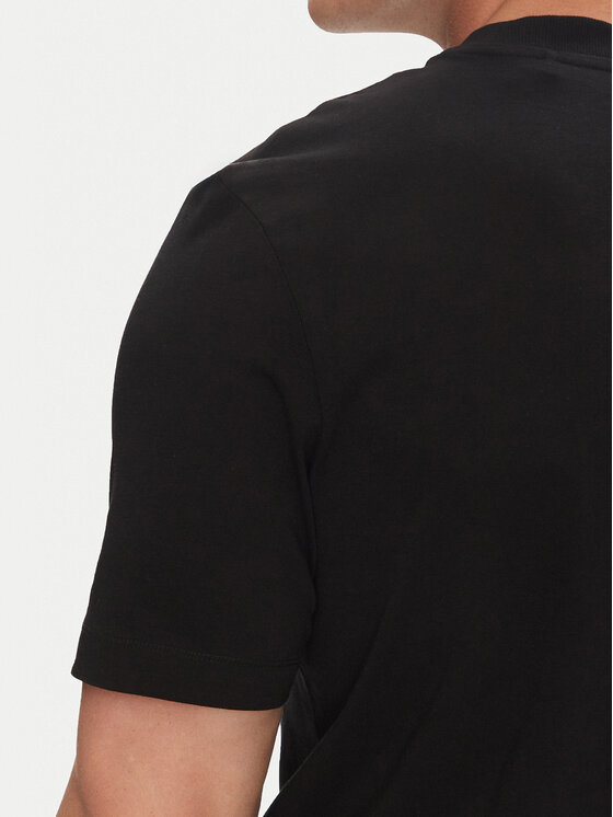 HUGO HUGO Футболка Dusplit 50542784 Чорний Regular Fit