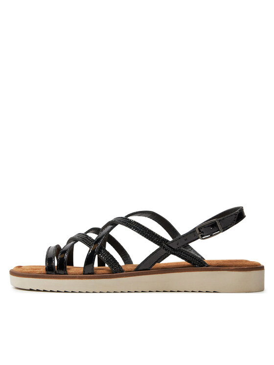 Tamaris Sandále Tamaris 1-28600-42 Čierna