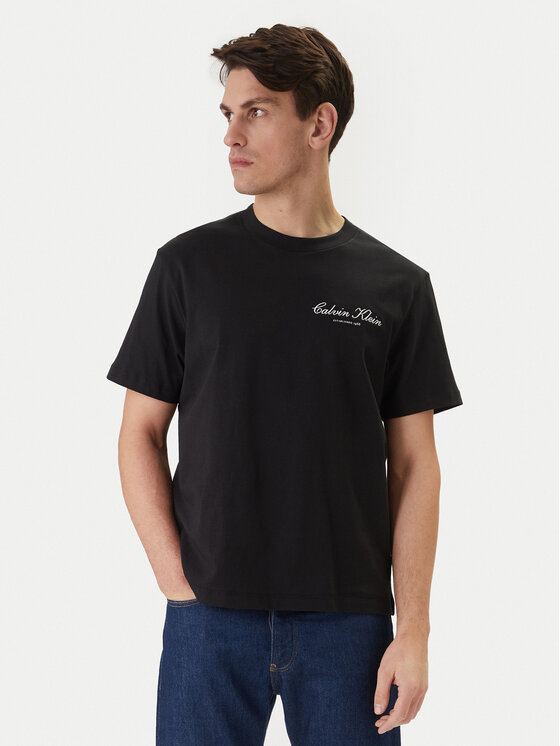 Calvin Klein Jeans Calvin Klein Jeans Camiseta LV04RF822G Negro Regular Fit