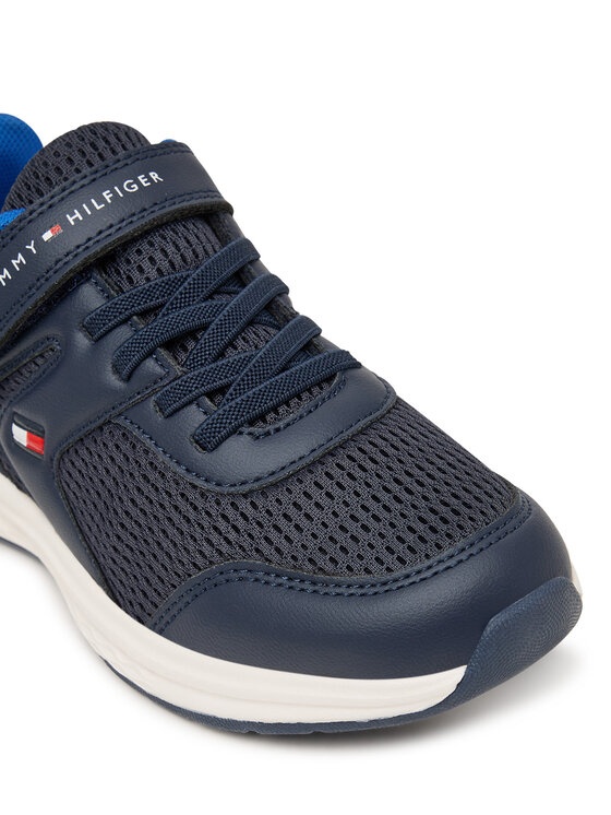 Tommy Hilfiger Sneakers Tommy Hilfiger Low Cut Lace-Up T3X9-34378-1697 S Bleumarin