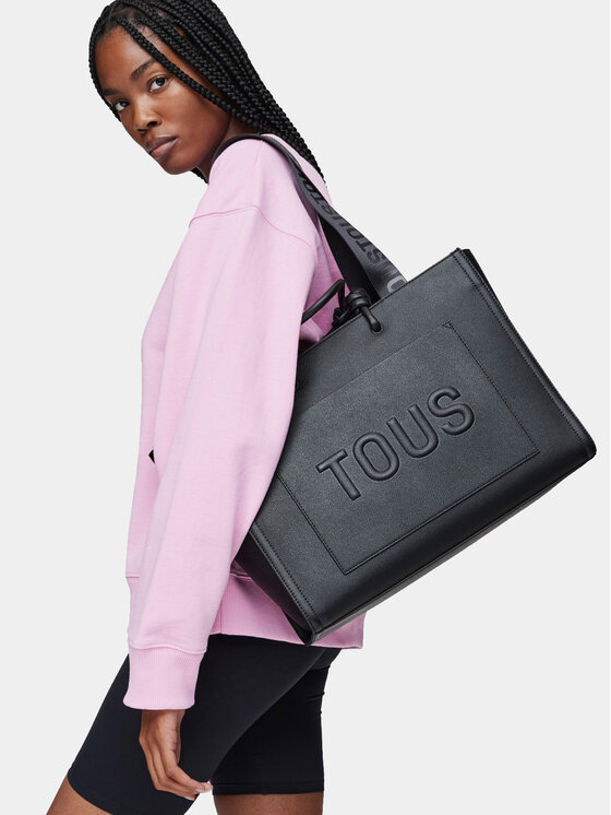 TOUS Сумка TOUS Shopper Xl. Amaya T La Rue New 2002025851 Чорний