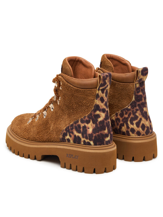 REPLAY Schnürschuhe REPLAY GWLB1 .000.C0003L Braun