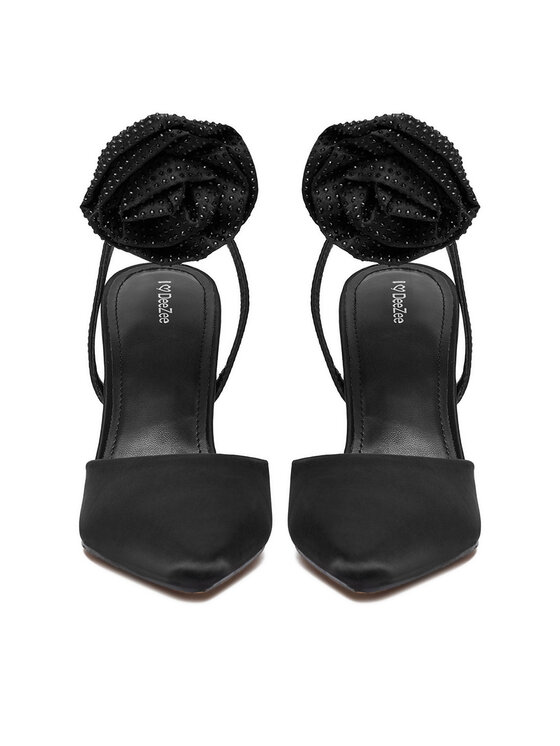 DeeZee Pantofi cu toc subțire DeeZee CEO-CD25-404-1 Negru