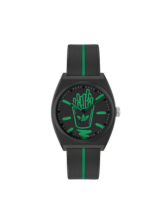 adidas Годинник adidas Project Two AOST25040 Чорний