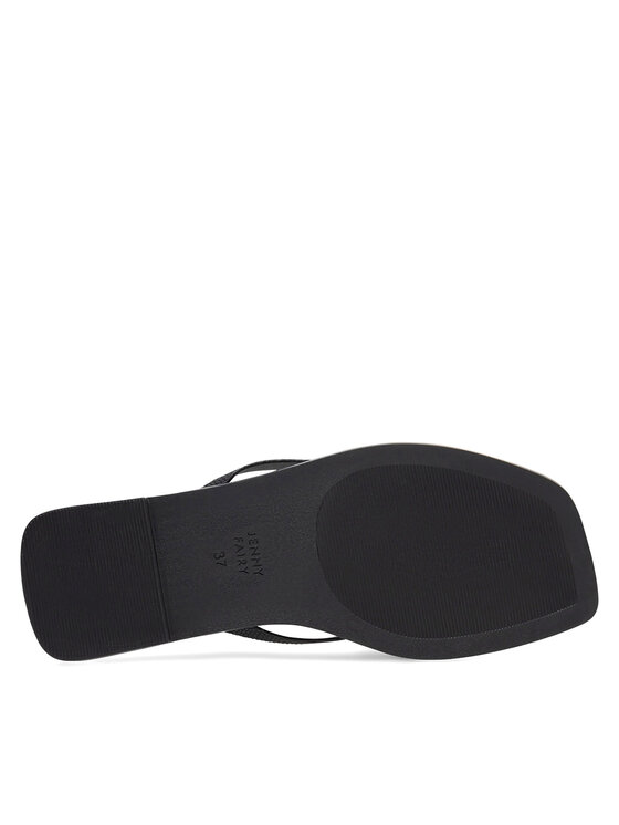 Jenny Fairy Žabky Jenny Fairy WYL0710-5 Čierna