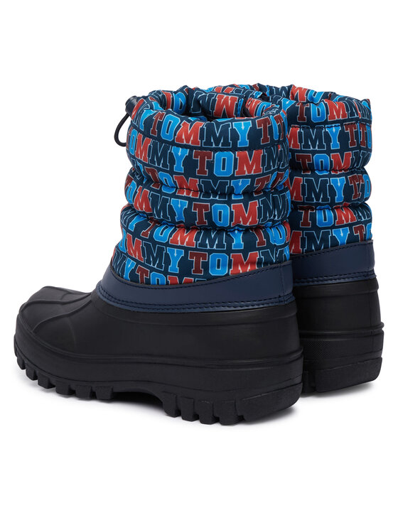 Tommy Hilfiger Botas de nieve Tommy Hilfiger Seattle T1XD-35304-1970 S Azul marino