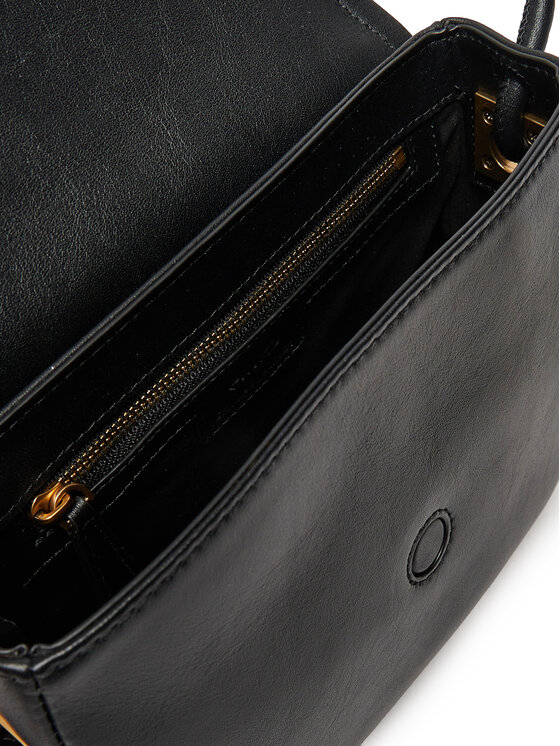 PINKO Ročna torba PINKO Saddle Mini AI 24-25 PLTT 103831 A1ZX Črna