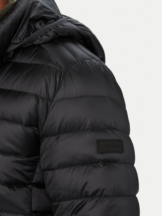 Hunter Hunter Pehelykabát 62KUMP1000 Fekete Regular Fit