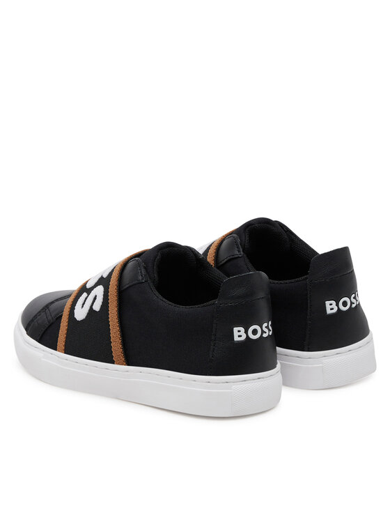 BOSS Сникърси BOSS J51655 M Черен