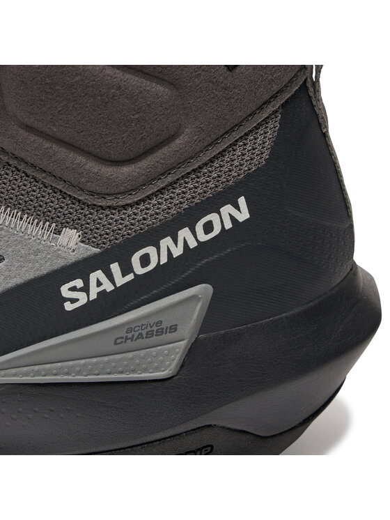 Salomon Trekingová obuv Salomon Elixir Activ Mid Gore-Tex L47456800 Sivá