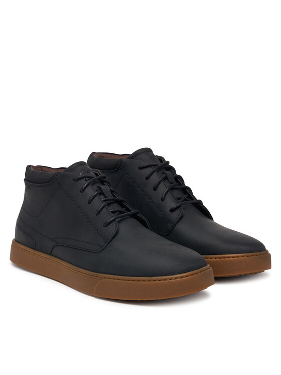 Clarks Šnurovacia obuv Clarks Lydford Mid 26320323 Čierna