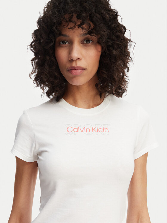 Calvin Klein Calvin Klein T-shirt LVGWS6K240 Bianco Regular Fit