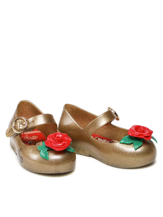 Melissa Балетки Melissa Mini Melissa Sweet Love+Disney 33447 Золотий