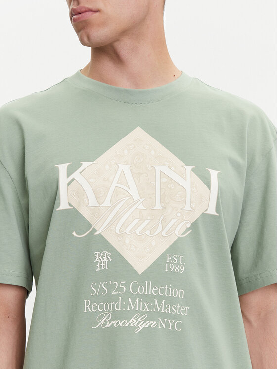 Karl Kani Karl Kani Póló PD00005357 Zöld Relaxed Fit