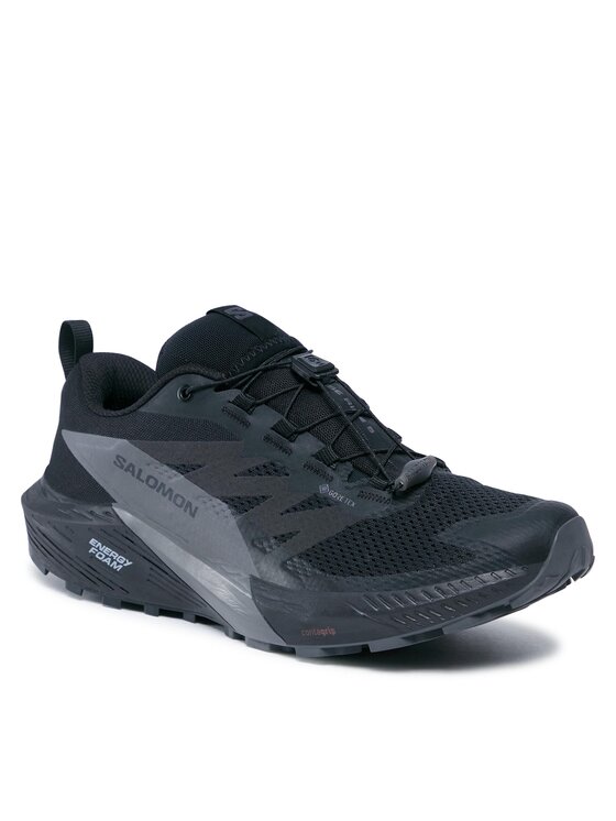 Salomon Взуття для бігу Salomon Sense Ride 5 GORE-TEX L47147200 Чорний
