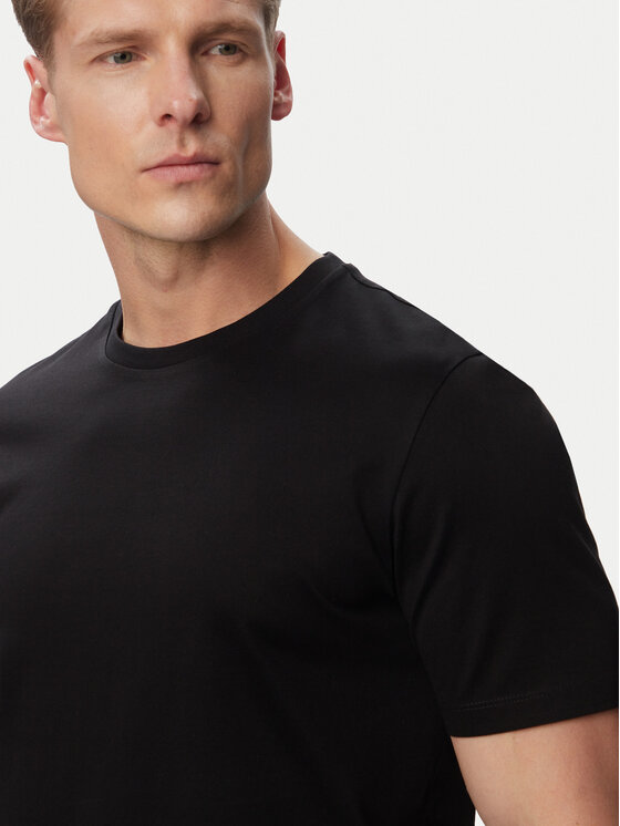 HUGO HUGO Футболка Dimerstee 50542969 Чорний Slim Fit