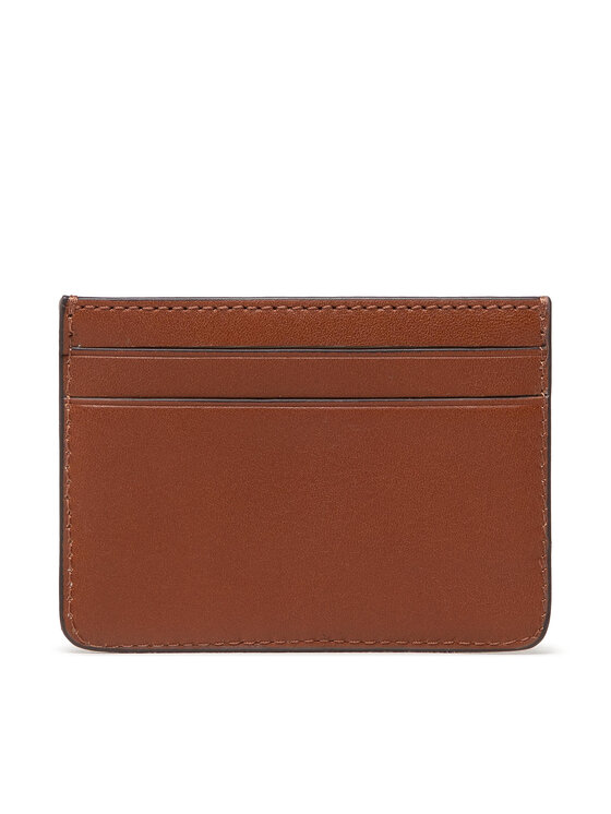 LAUREN RALPH LAUREN Etui za kreditne kartice Lauren Ralph Lauren Slim Card 432876732002 Smeđa