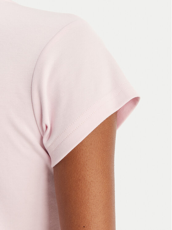 Juicy Couture Juicy Couture Camiseta Capped JCWCT126318 Rosa Slim Fit