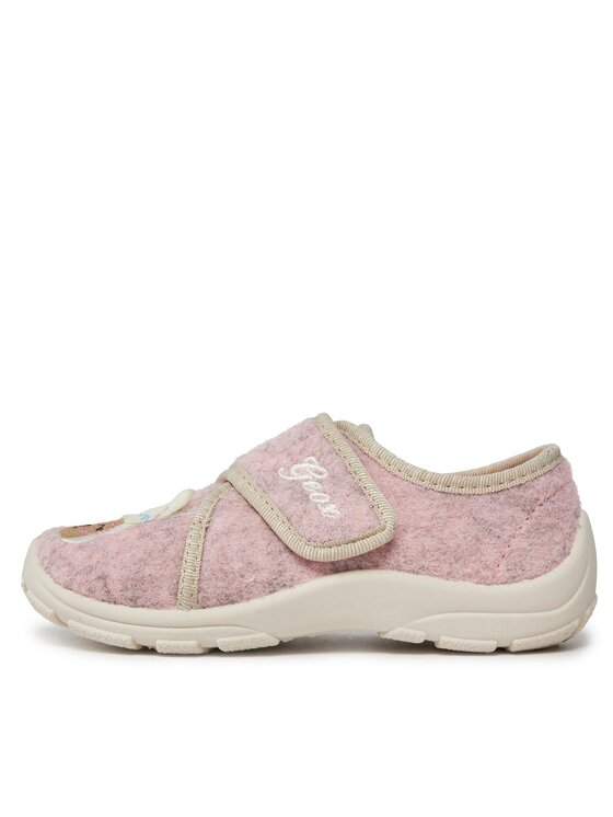 Geox Naminės šlepetės Geox J Nymel Girl J36FPA 000NY CE81M Rožinė