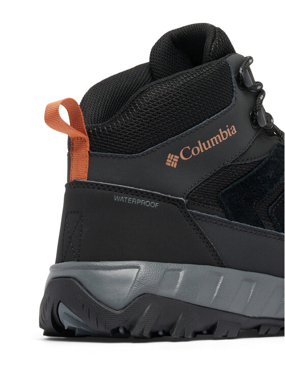 Columbia Pārgājienu apavi Columbia Strata Trail™ Mid WP Boot 2076861 Melns