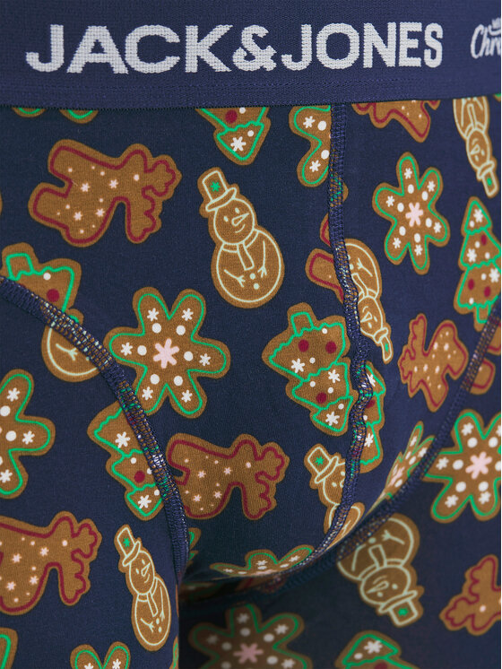 Jack & Jones Jack & Jones Набір боксерські шорти та шкарпетки Gingerbread Giftbox 12285133 Кольоровий