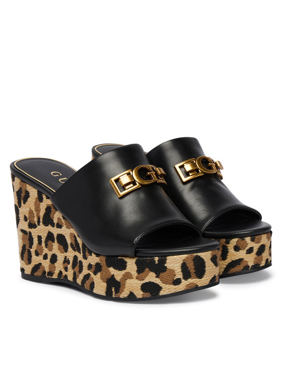 Guess Παντόφλες Guess FLJE3V ELE04 Μαύρο
