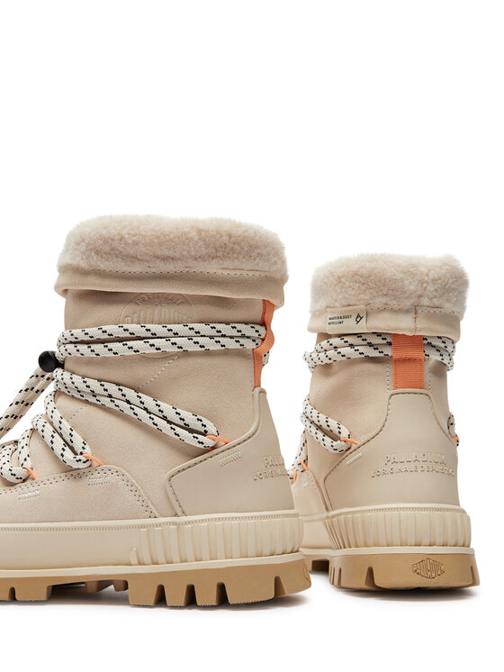 Palladium Outdoorová obuv Palladium PALLASHOCK HIVER 94349-175-M Biela