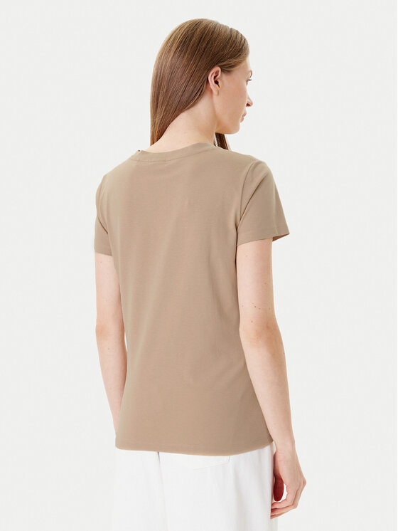 BOSS BOSS Футболка C_Esogo_1 50506973 Бежевий Slim Fit