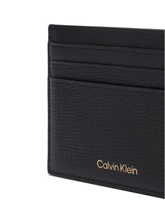 Calvin Klein Kreditinių kortelių dėklas Calvin Klein LV04D1286G Juoda