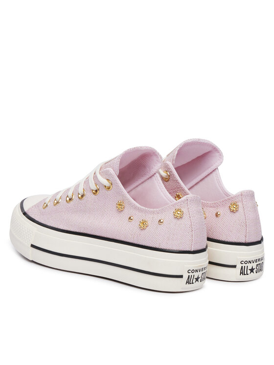 Converse Кеди Converse Chuck Taylor All Star Lift Platform Heathered Glam​ A17595C Рожевий