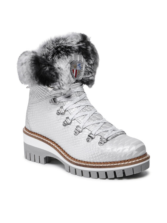 New Italia Shoes Trappers New Italia Shoes 2015454/9 Argintiu