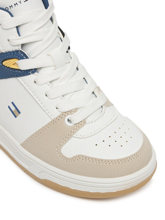 Tommy Hilfiger Superge Tommy Hilfiger High Top Lace Up T3X9-34364-1269 M Bela