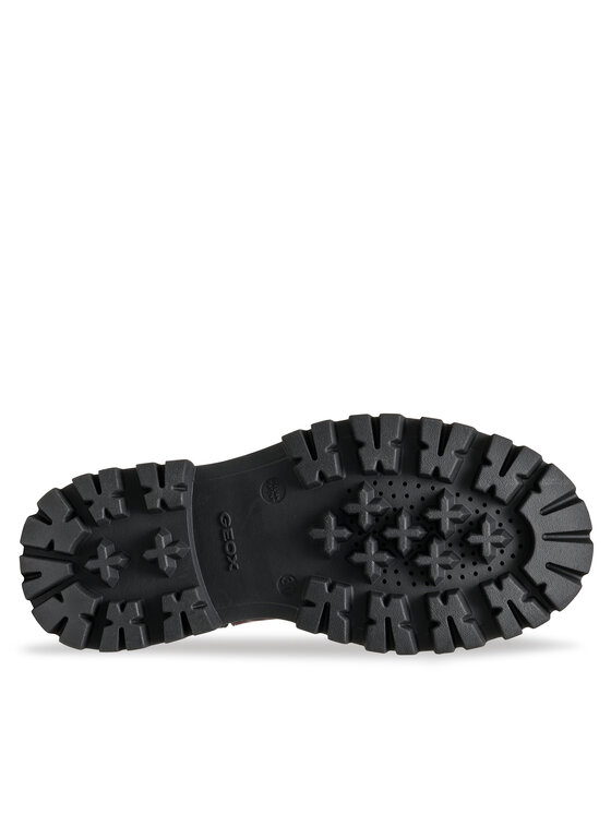 Geox Kozačky Geox J Maquinnens Girl J46M6B 000CN C7357 S Bordó
