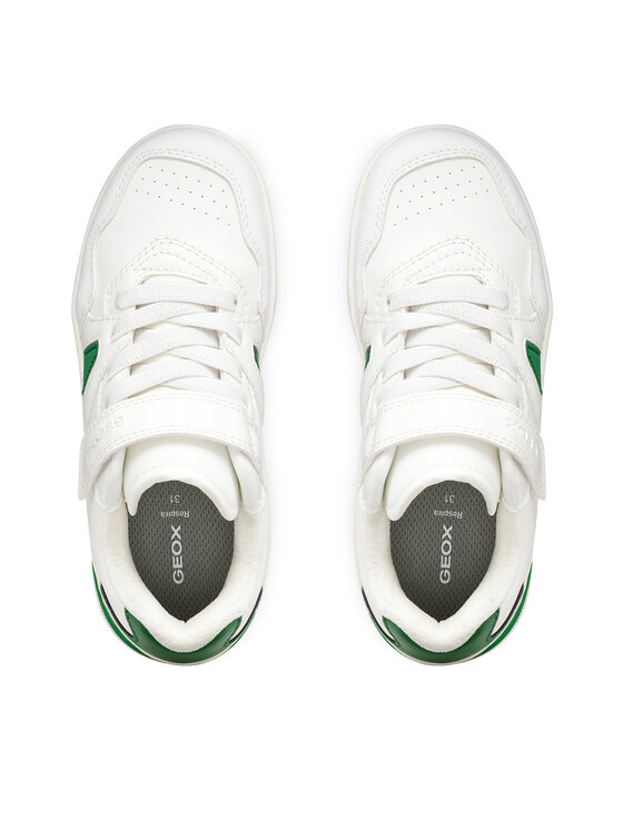 Geox Sneakersy Geox J Washiba Boy J65LQA 054FU C0547 D Biela