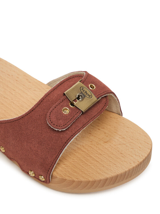 Scholl Шльопанці Scholl F00951 Коричневий