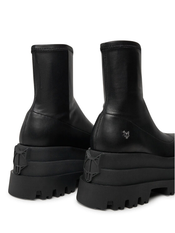 Naked Wolfe Botine Naked Wolfe Sassy Negru