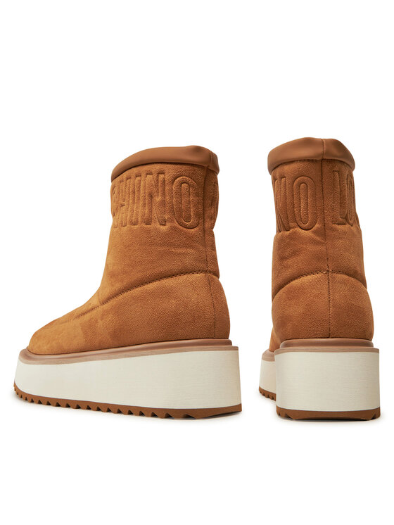 LOVE MOSCHINO Botki LOVE MOSCHINO JA24266I0LJAW208 Brązowy