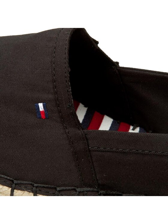Tommy Hilfiger Espadryle Tommy Hilfiger Int Lana 11D FW0FW00382 Czarny