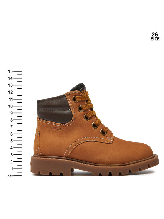 Geox Trapper stila apavi Geox J Shaylax B. B J46FAB 032BC C0930 M Brūns