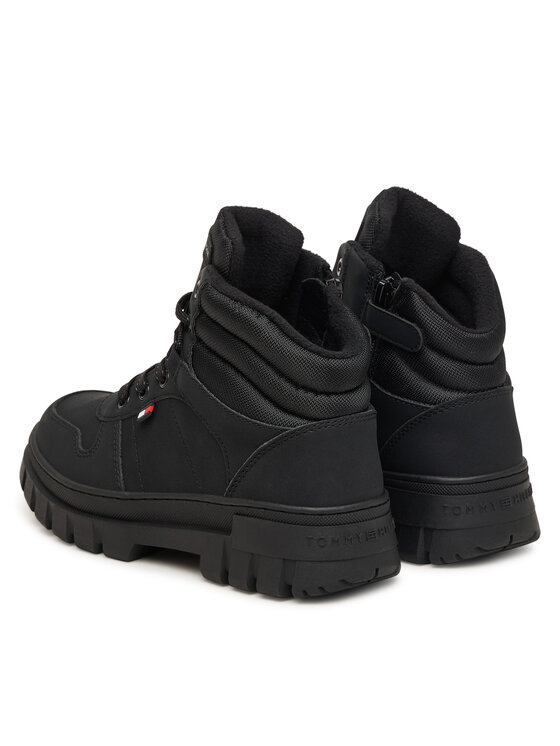 Tommy Hilfiger Trzewiki Tommy Hilfiger T3X5-35292-0316 M Czarny