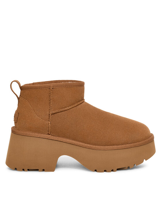 Ugg Snehule Ugg W Classic Ultra Mini Heights 1158311 Hnedá