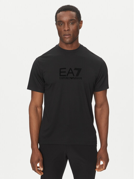 EA7 Emporio Armani EA7 Emporio Armani Футболка 7M000092 AF13870 UC001 Чорний Regular Fit