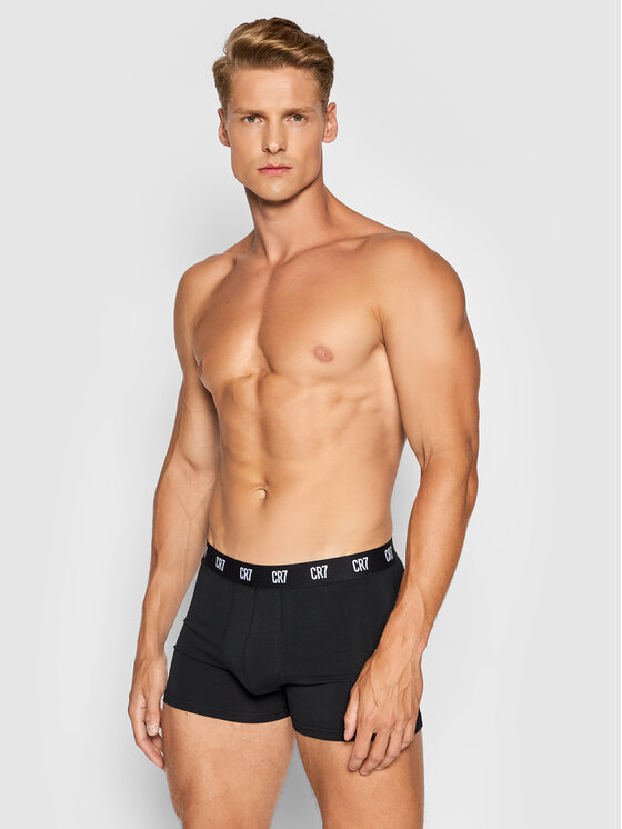 Cristiano Ronaldo CR7 Cristiano Ronaldo CR7 Комплект боксерів Basic Trunk 5-Pack 8106-49-2900 Чорний