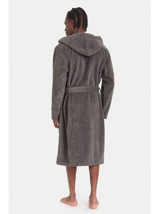 Tommy Hilfiger Tommy Hilfiger Kopalni plašč Icon Hooded Bathrobe 2S87905573 Siva