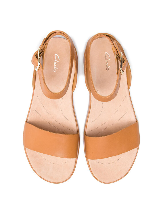 Clarks Sandales Clarks Botanic Ivy 261419494 Brūns
