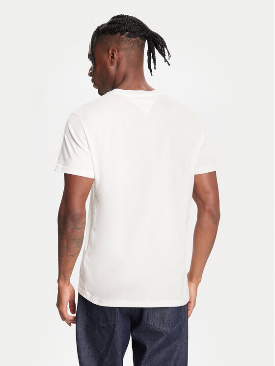 Tommy Jeans Tommy Jeans Camiseta DM0DM21977 Blanco Regular Fit