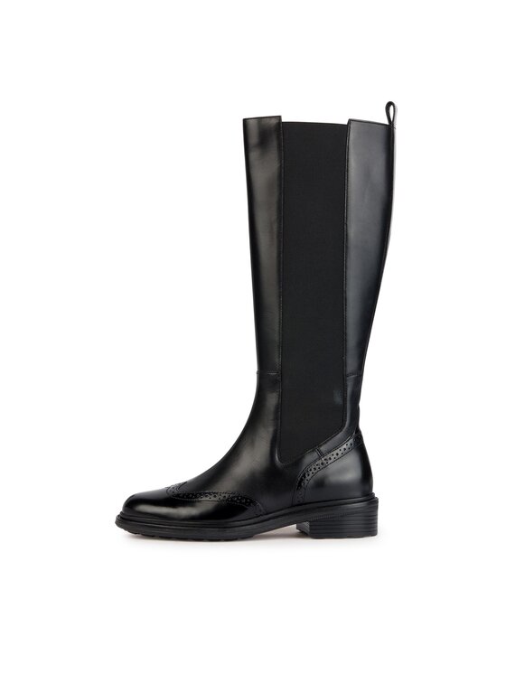 Geox Офицерки Geox D Walk Pleasure D36TGH 04948 C9999 Черен