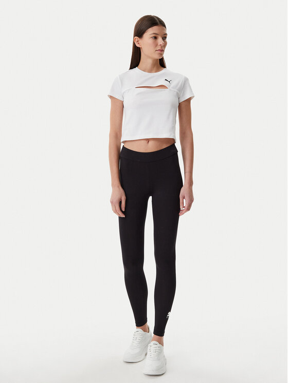 Puma Puma Футболка Ess Cut-Out 631164 Білий Slim Fit
