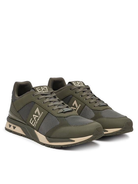 EA7 Emporio Armani Sneakersy EA7 Emporio Armani 7X000656 AF13550 MZ928 Zelená